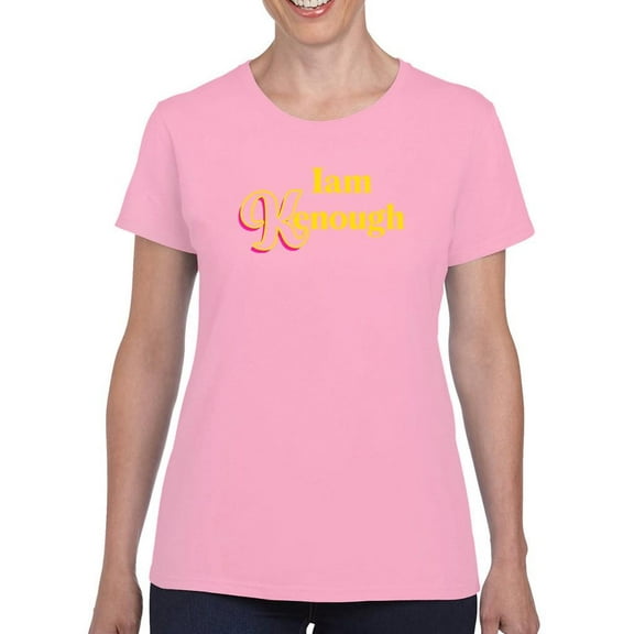 I Am Kenough T-shirt Women's -SmartPrintsInk Designs
