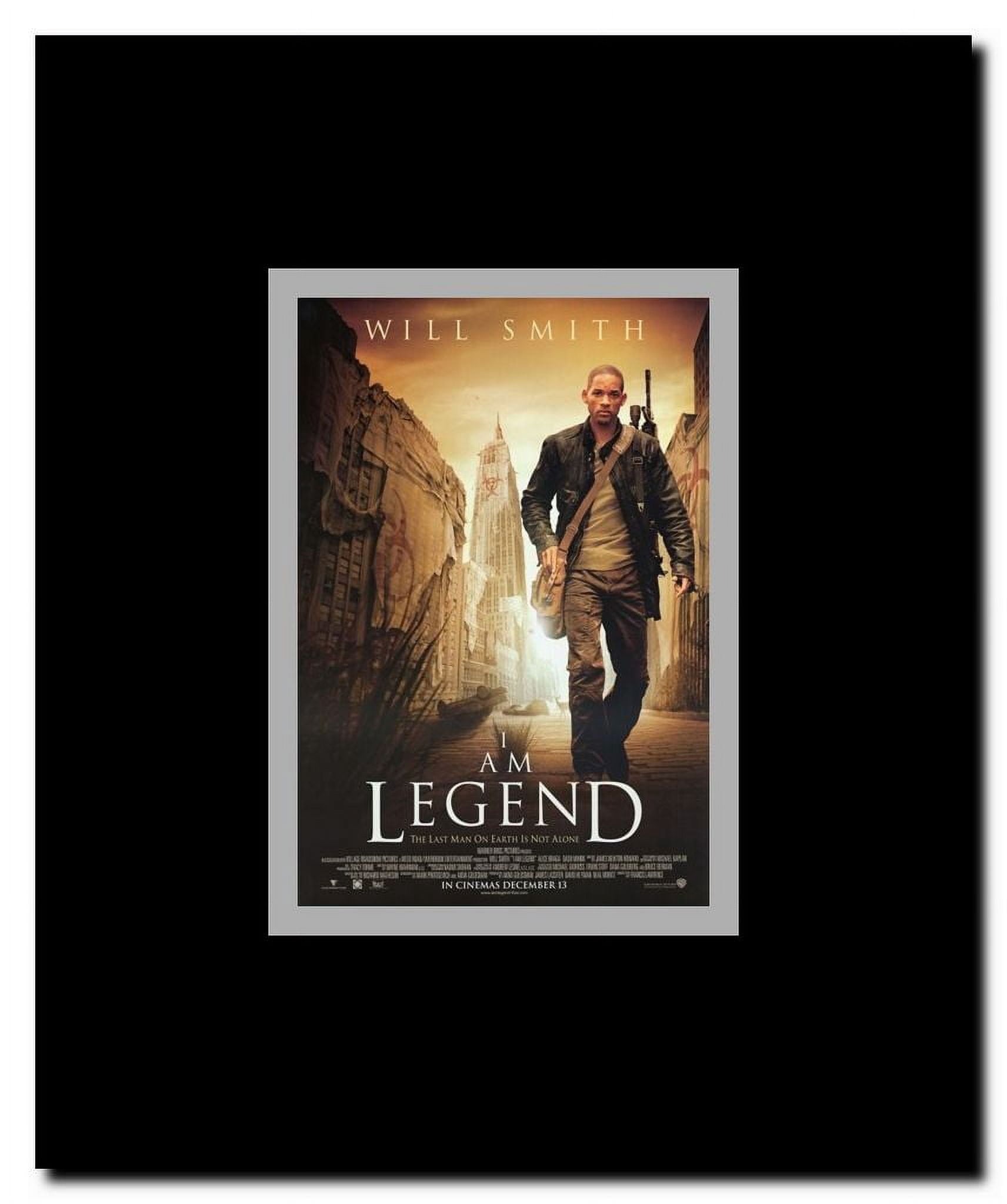 I Am Legend Framed Movie Poster
