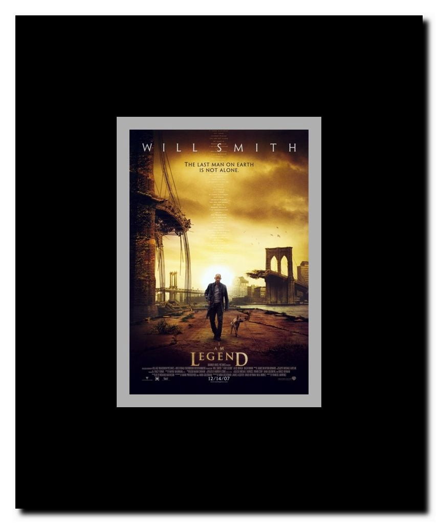 I Am Legend Framed Movie Poster