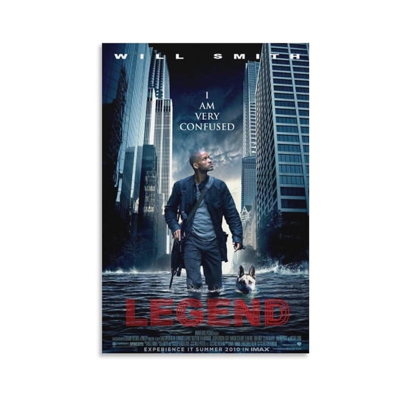I Am Legend Movie Posters Decorative Painting Canvas Wall Art Living Room Posters Bedroom Painting