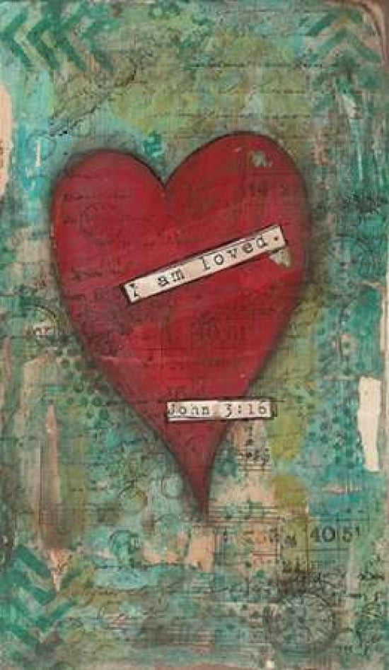 I Am Loved Canvas Art - Cassandra Cushman (12 x 18)
