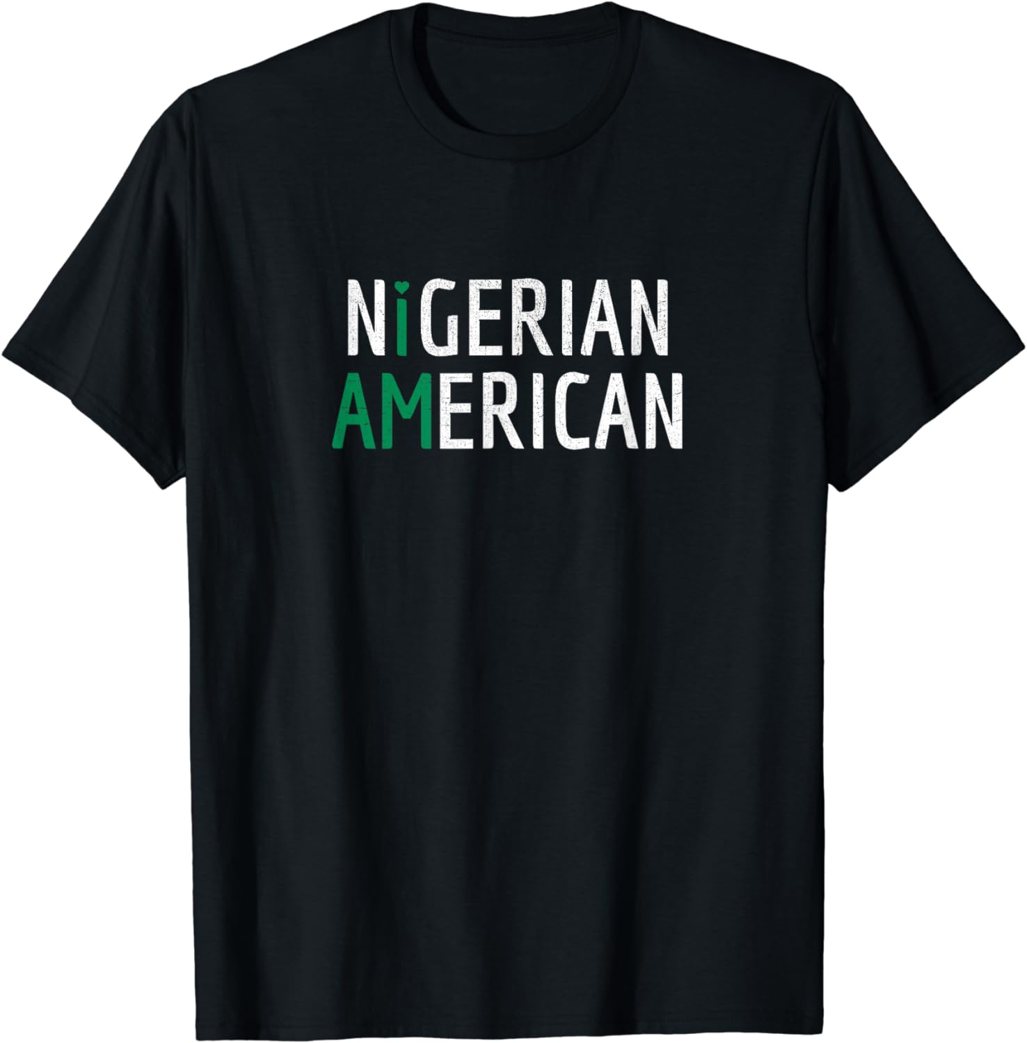 I Am Nigerian American Nigeria and America Pride TShirt