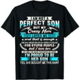 thumbnail image 1 of I Am Not A Perfect Son But My Crazy Mom Loves Me T-Shirt, 1 of 4