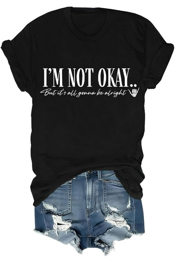 I Am Not Okay Shirt, Im Not Okay Shirt, I Am Not Ok T Shirt, Beautifully Broken Tour Rap Hip Hop Shirt, Unisex Shirt