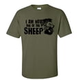 thumbnail image 1 of I Am Not One Of The Sheep Unisex Short Sleeve T-shirt-Military-Small, 1 of 4