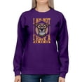 thumbnail image 1 of I Am Not Single I Have A Dog. Sweatshirt Women -Image by Shutterstock, Female x-Large, 1 of 4