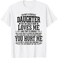 thumbnail image 1 of I Am Not a Perfect Daughter But My Crazy Mom Loves Me Funny T-Shirt, 1 of 4