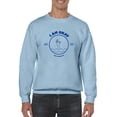 thumbnail image 1 of I Am Okay Since Whatever Sweatshirt Men -Smartprints Designs, Male Small, 1 of 4
