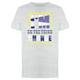 thumbnail image 1 of I Am On The Think Typography Tee Men's -Image by Shutterstock, 1 of 1