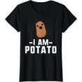 thumbnail image 1 of I Am Potato Funny Potato T-Shirt Vegetable Food Humor Gift T-Shirt, 1 of 4