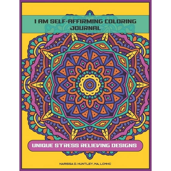 I Am Self-Affirming Coloring Journal, (Paperback)