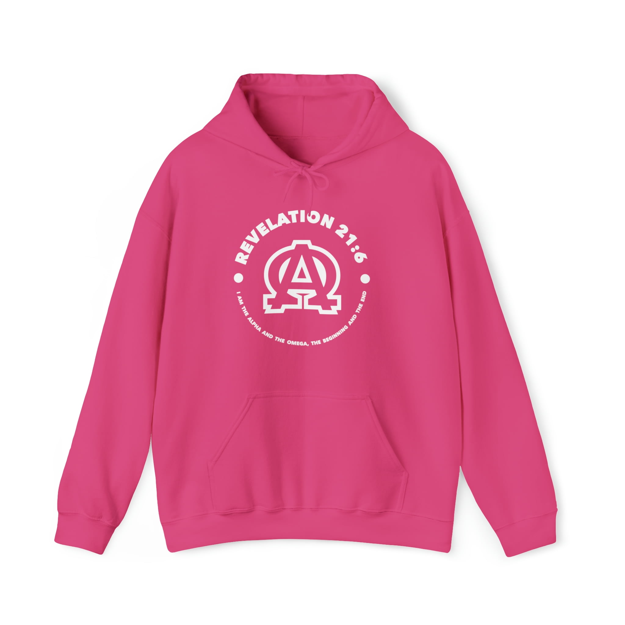 I Am The Alpha and Omega Hoodie Sweatshirt Walmart