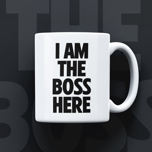 I Am The Boss Here Mug Coworker Gift, Boss Gift, Manager Gift, Leader Gift, Office Mug, Wife Gift, Husband Gift, Bossy Gift, Diva Gift.