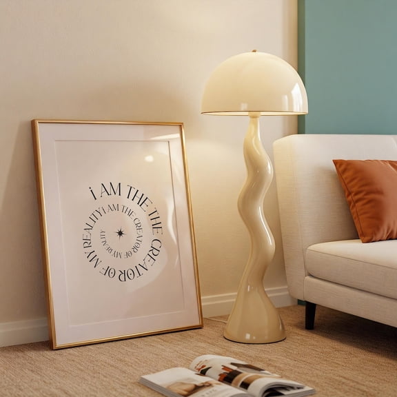 I Am The Creator Of My Reality Wall Art, Magical Wall Art, Spirituality Quote Print- Positive Affirmation Wall Art #3164, Unframed Poster Size 12x18