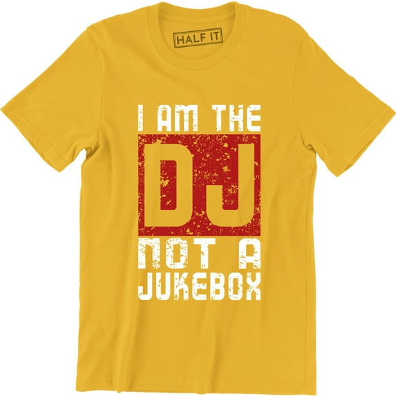 I Am The DJ Not A Jukebox - Funny Rave Party Festival Men's T-Shirt