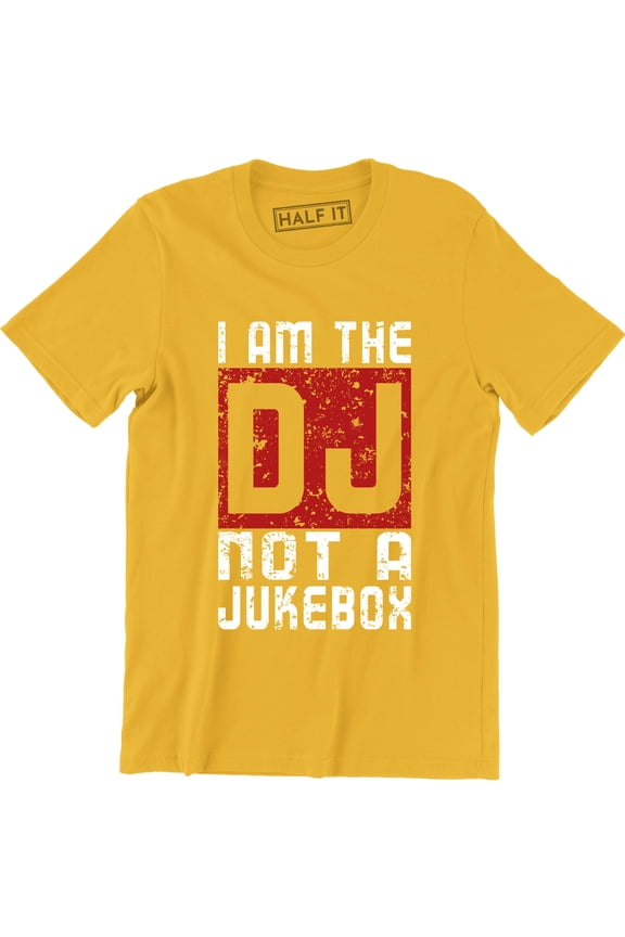 I Am The DJ Not A Jukebox - Funny Rave Party Festival Men's T-Shirt