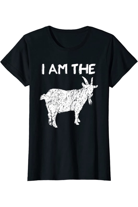 I Am The Goat Greatest Of All Time Motivational Player T-Shirt Women Tops