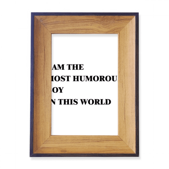 I Am The Humorous Boy Photo Frame Exhibition Display Art Desktop Painting
