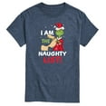 thumbnail image 1 of I Am The Naughty List - Men's Short Sleeve Graphic T-Shirt, 1 of 6