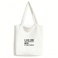 thumbnail image 1 of I Am The Religious Boy Tote Canvas Bag Shopping Satchel Casual Handbag, 1 of 3