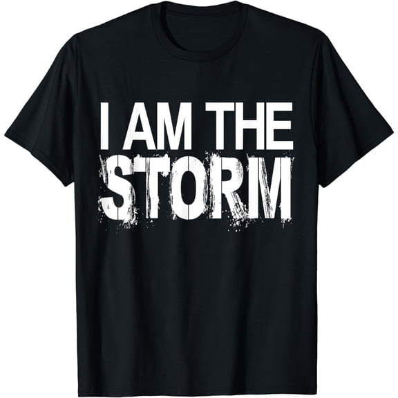 I Am The Storm Devil Whispers Motivational T-Shirt