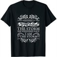 thumbnail image 1 of I Am The Storm Shirt - She Whispered Short Sleeve Womens T-Shirt Black S, 1 of 5