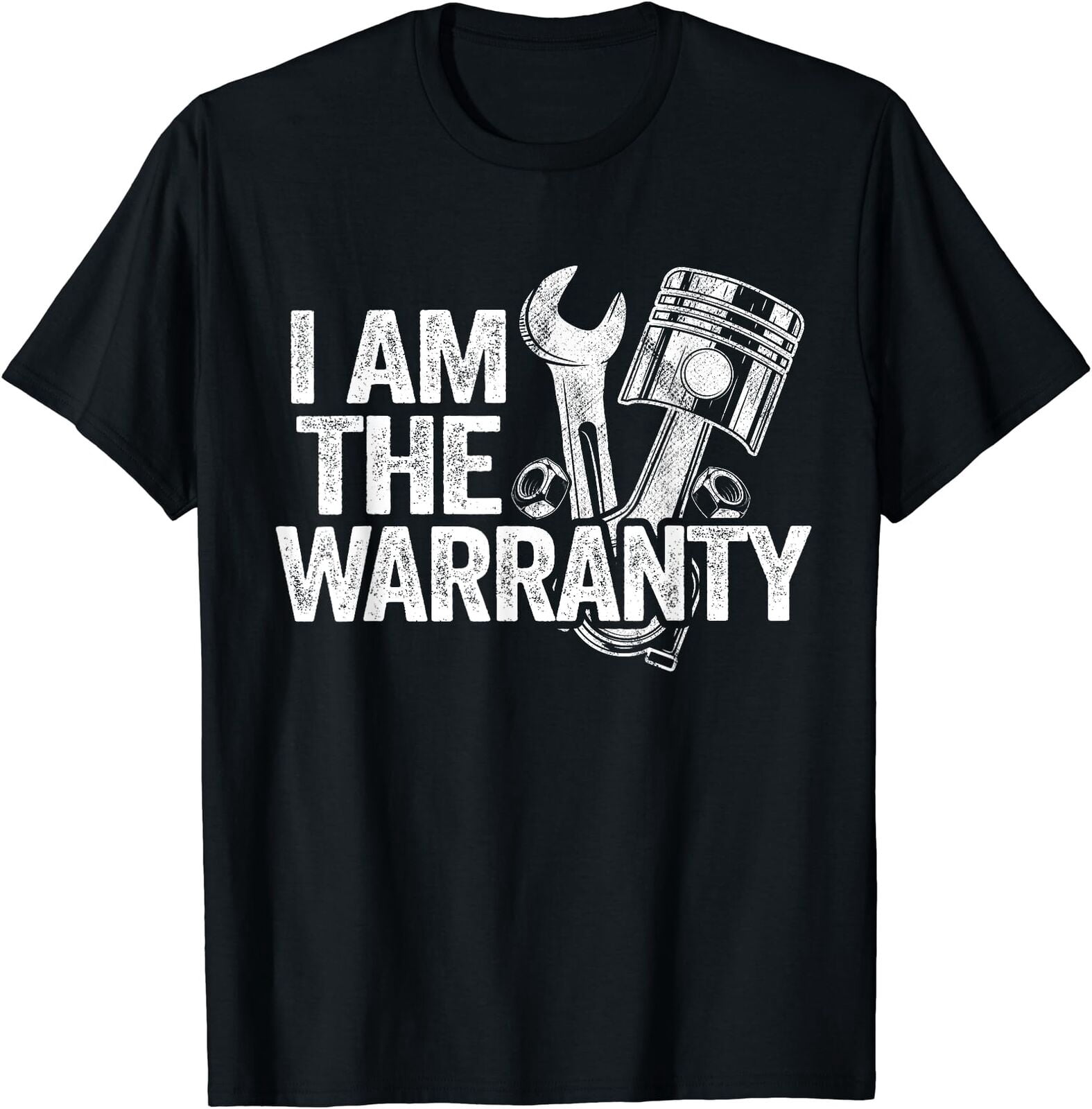 I Am The Warranty Race Car Parts Repair Guy Mechanic Unisex TShirt