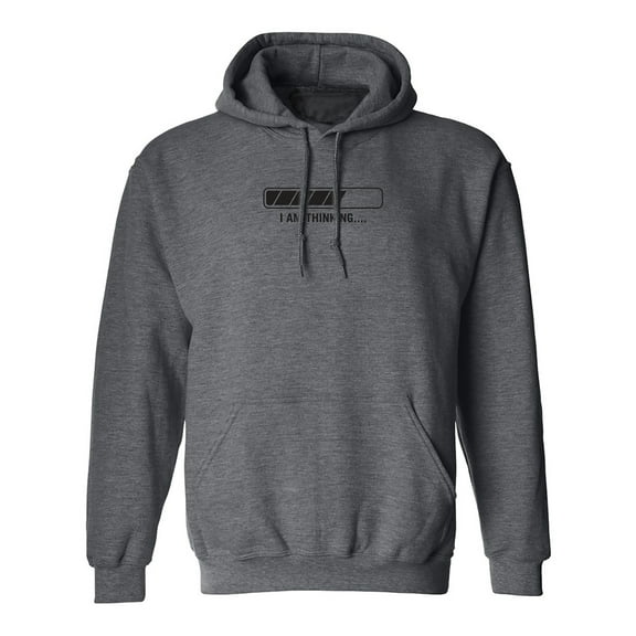 I Am Thinking Adult Hooded Sweatshirt