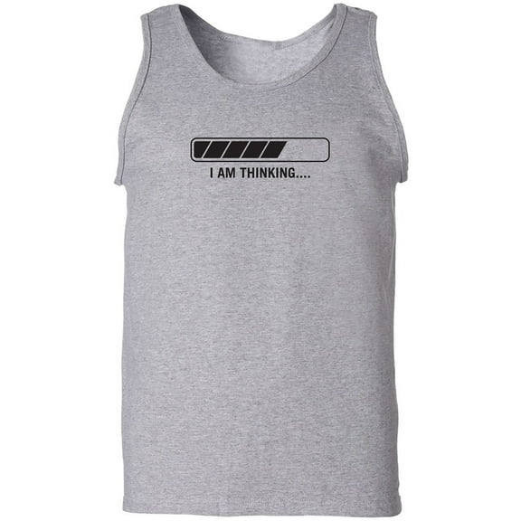 I Am Thinking Adult Tank Top