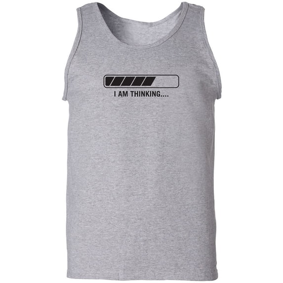 I Am Thinking Adult Tank Top
