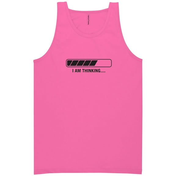 I Am Thinking Neon Tank Top