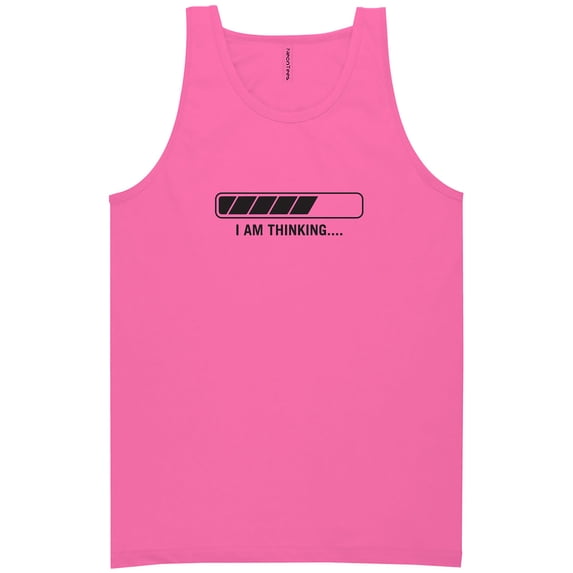 I Am Thinking Neon Tank Top