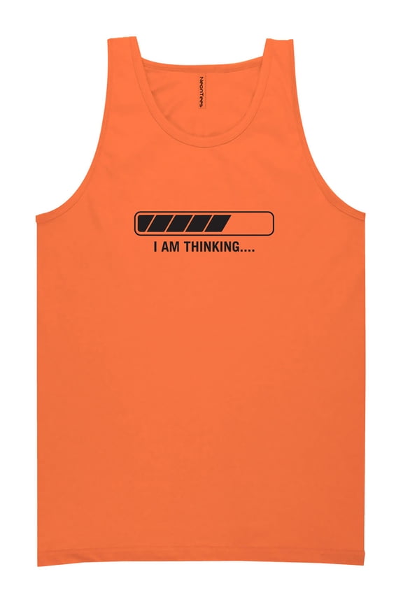 I Am Thinking Neon Tank Top