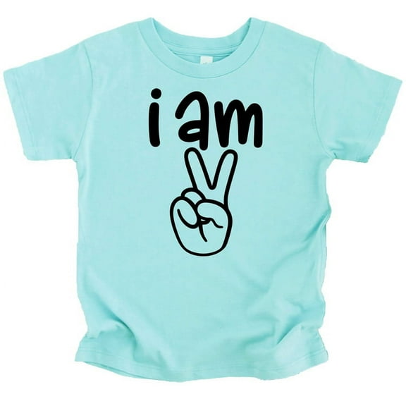 I Am Two 2nd Birthday T-Shirt for Boys Second Birthday Outfit Chill Shirt 4T