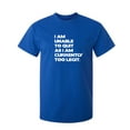 thumbnail image 1 of I Am Unable To Quit As I Am Currently Too Legit Sarcastic Humor Graphic Novelty Funny Tall T Shirt, 1 of 5