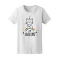 thumbnail image 1 of I Am Unicorn Cute Rainbow Cat T-Shirt Women -Image by Shutterstock, Female Large, 1 of 2