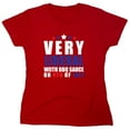 thumbnail image 1 of I Am Very Liberal Sarcastic Humor Novelty Funny Women's Casual Tees, 1 of 3