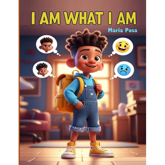 Emotions in Motion Books for Kids I Am What I Am: Positive affirmations for kids, Self-Confidence Book for Beginner Readers, Book 1, (Paperback)