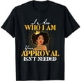 thumbnail image 1 of I Am Who I Am - MLK Day Black History African Roots T-Shirt, 1 of 3