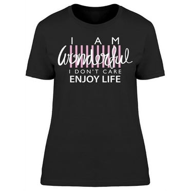 I Am Wonderful T-Shirt Women -Image by Shutterstock, Female Medium