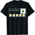 thumbnail image 1 of I Am Working for Christmas Break Special Education Teacher T-Shirt tee, 1 of 4