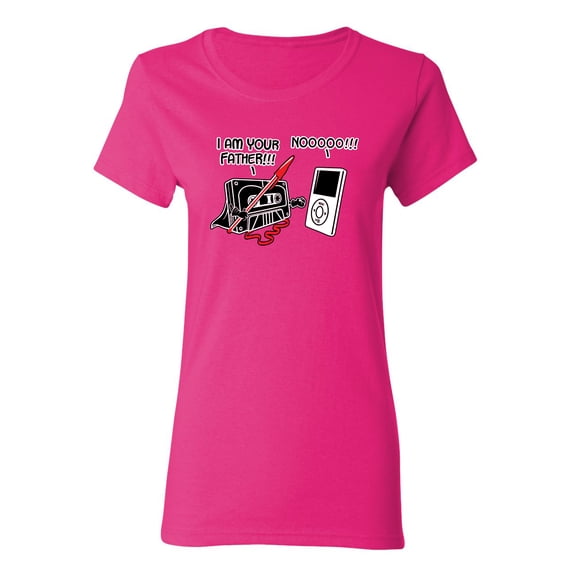 I Am Your Father Sarcastic Novelty Gift Idea Adult Humor Funny Women's Casual Tees