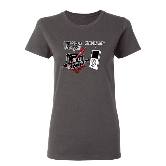 I Am Your Father Sarcastic Novelty Gift Idea Adult Humor Funny Women's Casual Tees