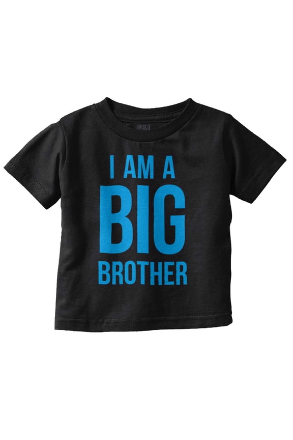 I Am a Big Brother Cute Siblings Youth T Shirt Tee Boys Infant Toddler Brisco Brands 5T