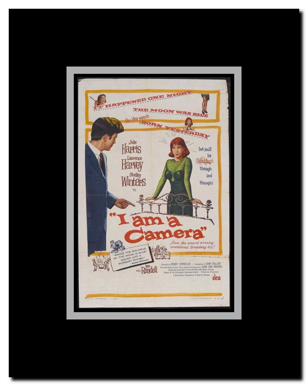I Am a Camera Framed Movie Poster