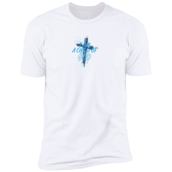 I Am a Child of God Men’s Premium Short Sleeve Tee