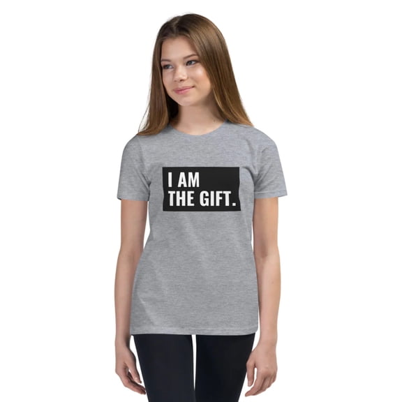 I Am the Gift | Youth Short Sleeve T-Shirt | Mighty Kids