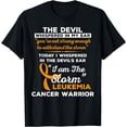 thumbnail image 1 of I Am the Storm Leukemia Cancer Warrior T-Shirt, 1 of 3