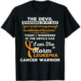 thumbnail image 1 of I Am the Storm Leukemia Cancer Warrior T-Shirt, 1 of 6