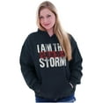 thumbnail image 1 of I Am the Storm Psalm 56 Scripture Hoodie Sweatshirt Women Men Brisco Brands S, 1 of 6